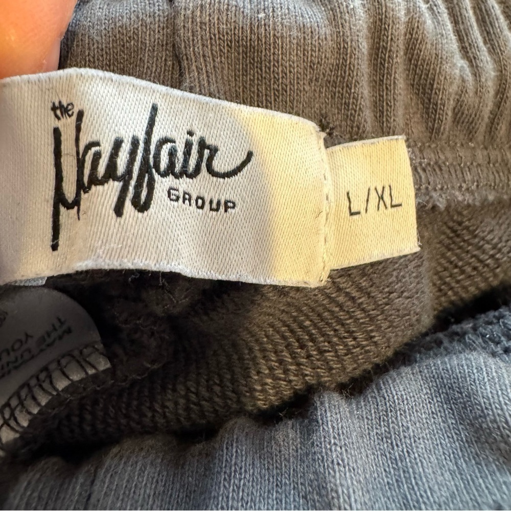 The Mayfair Group Use The Internet For Good Sweatpants in Gray Size L/XL - Picture 8 of 10